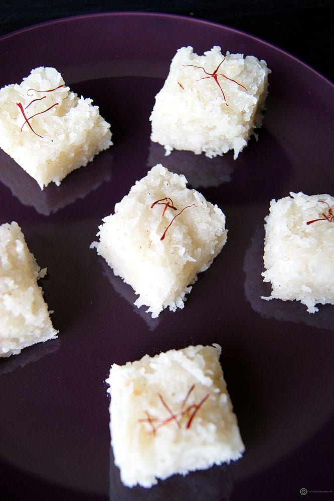 Cocunut Burfi